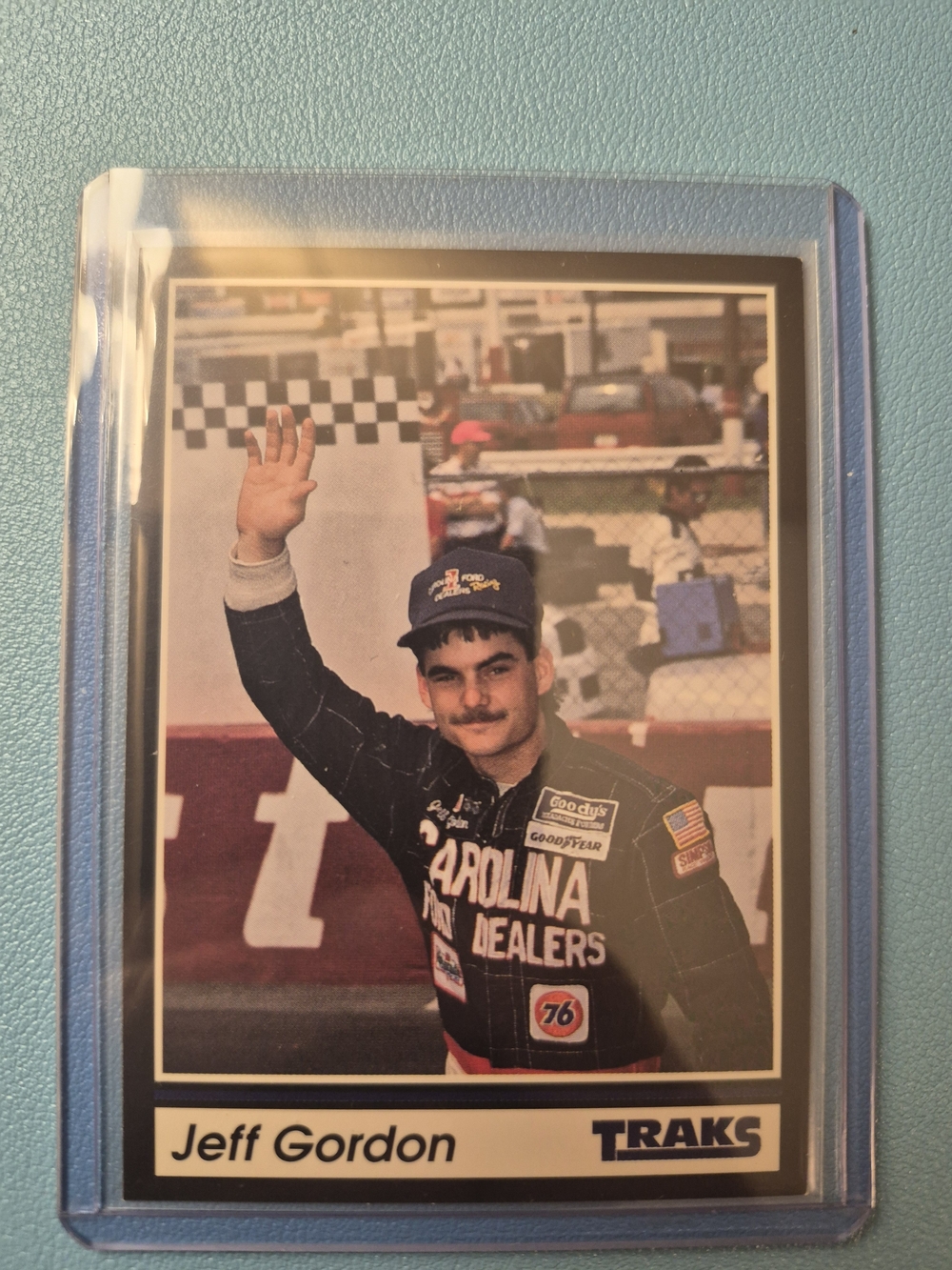Jeff Gordon Traks Racing Card - 1991